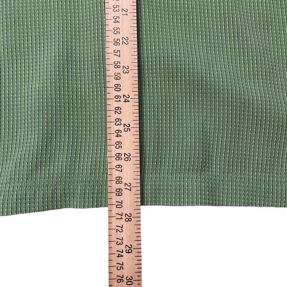 The North Face Shirt Mens M Button Front Hiking Outdoor Green Check Short Sleeve - Picture 12 of 12